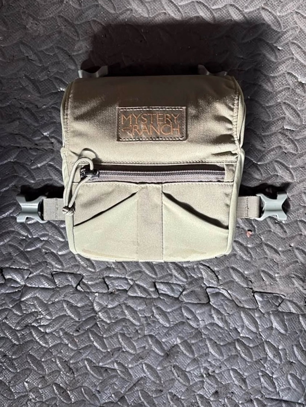 Mystery Ranch Olive Green binocular harness